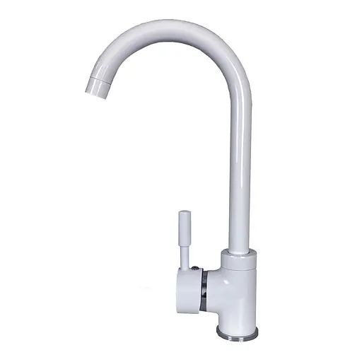 Змішувач для кухні Globus Lux LAZER GLLR-0103 S-WHITE - фото 1