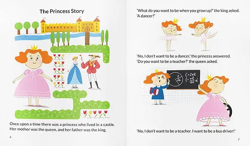 Storybook by teacher in pink tutu - фото 3