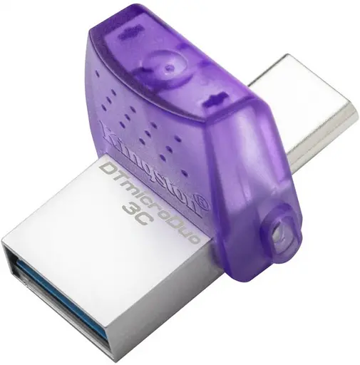 Flash Drive Kingston DT Duo 3C 128GB 200MB/s dual USB-A + USB-C (6807197) - фото 4