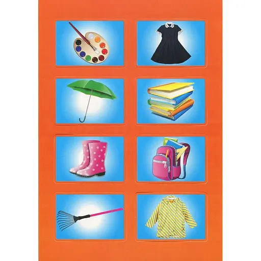 Настільна гра "Вивчаємо сезонні товари" Ранок 19109096 українська мова - фото 3