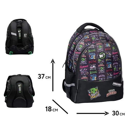 Рюкзак шкільний Yes Minecraft Comix TS-52 - фото 2