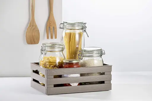 Набор ящиков для хранения Tina Tris серо-бежевый - фото 6