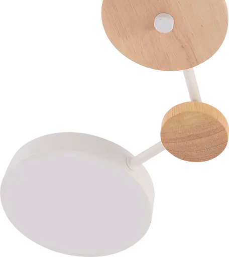 Потолочный светильник XI3310-3 Білий+Дерево - фото 5