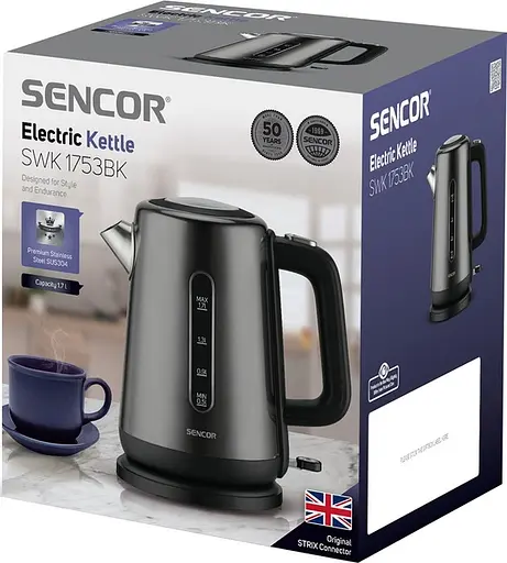 Электрочайник Sencor SWK 1753BK - фото 8