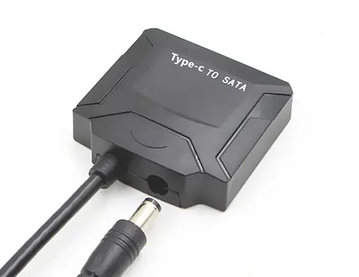 Перехідник USB 3.1 Type-C SATA III F 2.5"/3.5" 7+15 pin з БЖ - фото 2