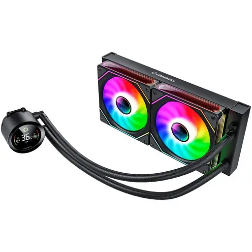 СВО GameMax IceBurg 240 Digital BK (IceBurg 240 Digital BK) - фото 1