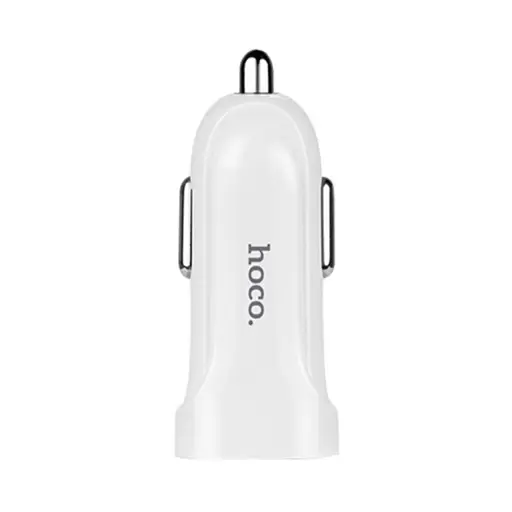 Автомобильное зарядное устройство Hoco Z2A 2 USB белый - фото 1