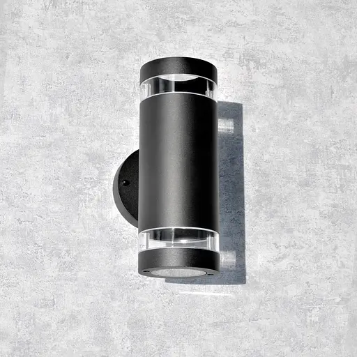 Вуличний світильник Goldlux 323996 Rino GU10 2x10W IP54 BK - фото 3