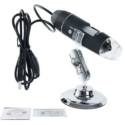 Мікроскоп електронний Ootdty DM-1600 USB цифровий зі збільшенням 1600 x підсвічування 8 LED - фото 2