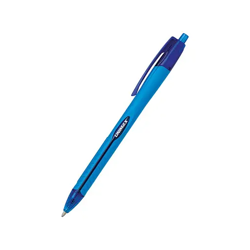 Набір ручок кулькова автом. Unimax Aerogrip, синя (UX-136-02)