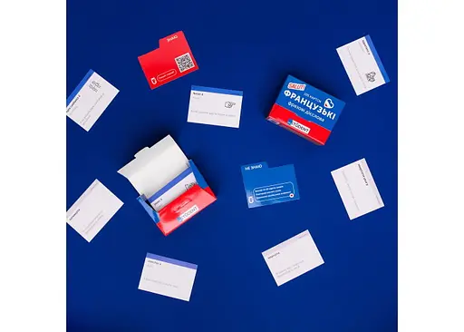 Настільна гра English Student Картки для вивчення французьких фразових дієслів English Student (укр.) (591225960) - фото 4