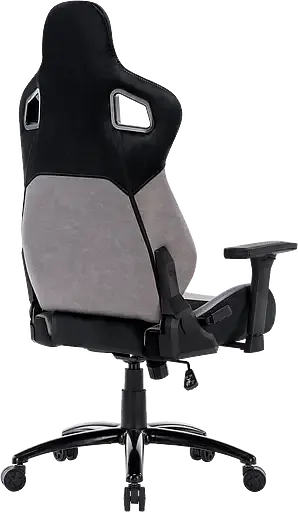 Геймерське крісло GT Racer чорне із сірим (X-2420 Black/Gray) - фото 7