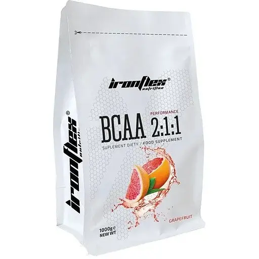 Амінокислота BCAA IronFlex BCAA 2-1-1 Performance, 1000 грам - Грейпфрут