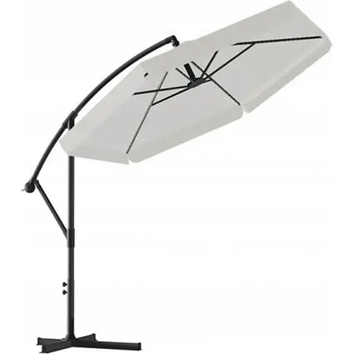 Садовый зонт GardenLine GAO1497 с LED подсветкой Gray [144768] - фото 2