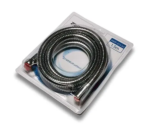 Шланг для душа Zegor WKR-013 растяжной блистер 1,5 м 30412 - фото 1