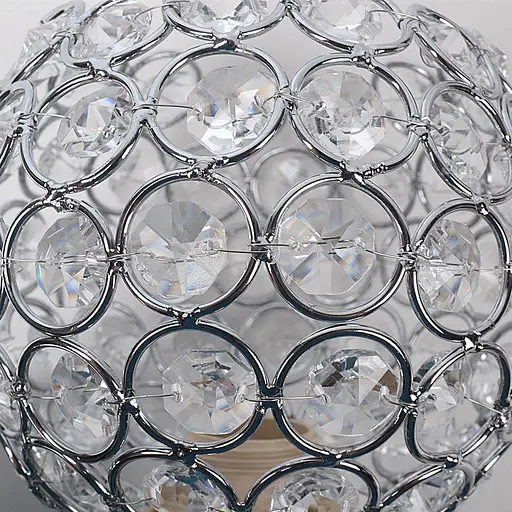 Декоративный хрустальный настенный светильник - фото 4