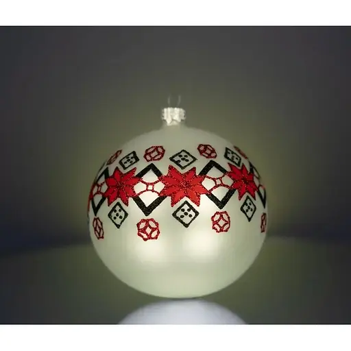 Набір ялинкових прикрас Різдвяні історії Код нації: Харківщина 3 кулі скло (4820001112825) - фото 6