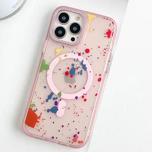 Чохол Epik TPU+PC Flush with MagSafe для Apple iPhone 12 Pro/12, 6.1 Baby pink - фото 4