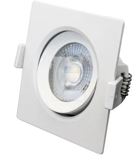 Светильник точечный Bemko ALIS LED 6 Вт 4000 K 520 Лм IP40 квадратный поворотный (C70-DLA-AS-064-WH)