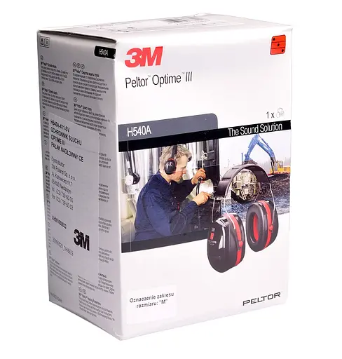 Навушники протишумні захисні 3M Peltor Optime III H540A SNR 35 дБ (939-02) - фото 3