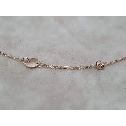 Золотой браслет Tango на ногу. 820216 - фото 2