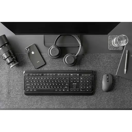 Клавиатура  2E KS120 USB UA Black (2E-KS120UB_UA) [150973] - фото 10