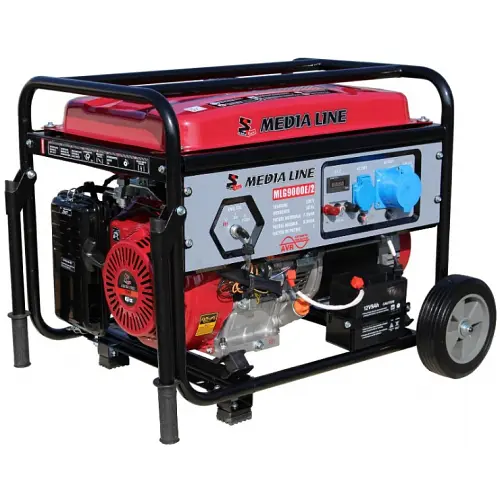 Генератор AGT Media Line MLG 9000E/2 AVR (6,4 кВт)