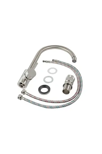 Смеситель для кухни Platinum 57 NESP (8601R) нержавеющая сталь - фото 2