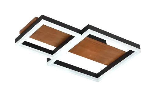 Світлодіодна люстра MTD136 Дерево - фото 3