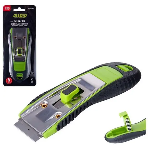 Скребок для удаления остатков пленки Alloid Building Tools SK5, 40 мм 5 лезвий (HP-76040) - фото 8