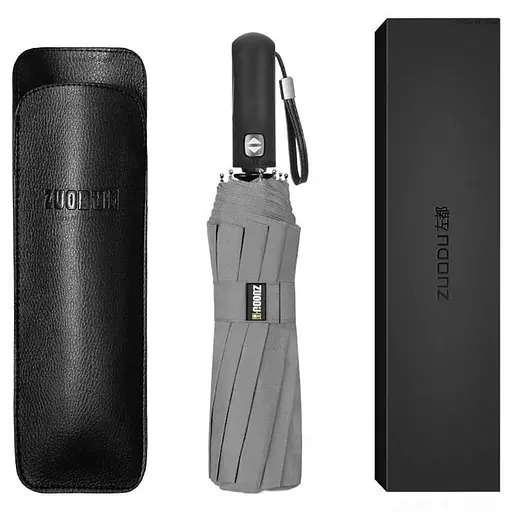 Зонт складной автоматический Xiaomi Zuodu Grey (ZD001)  - фото 3