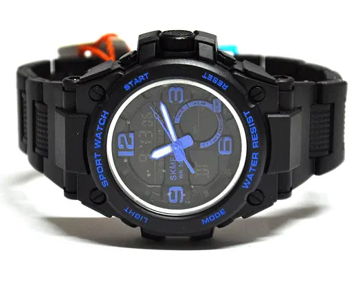 Чоловічий годинник Skmei 1452 Синій - фото 2