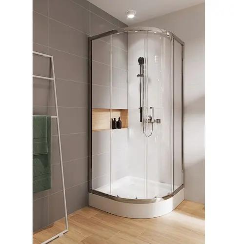 Душевая кабина Cersanit Zip 90x90 S154-002 , прозрачный, хром - фото 2