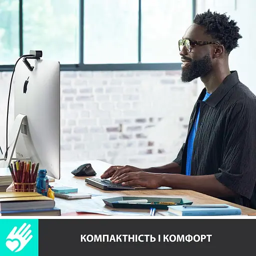 Клавіатура Logitech MX Keys Mini Wireless Graphite (920-010498) - фото 3