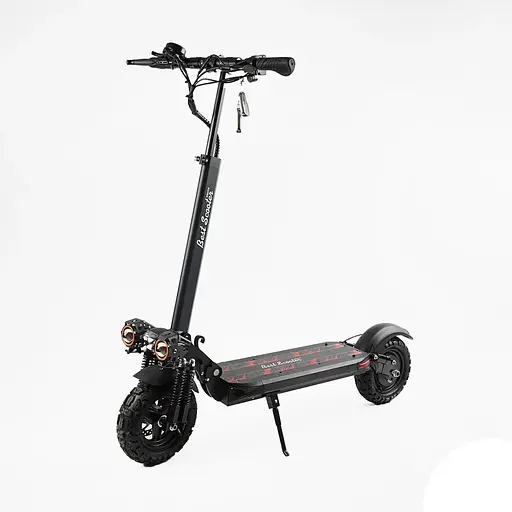 Электросамокат Best Scooter BS-90711 с сиденьем (800W, 48V, 15Ah) Черный + Сетевой фильтр в подарок - фото 4