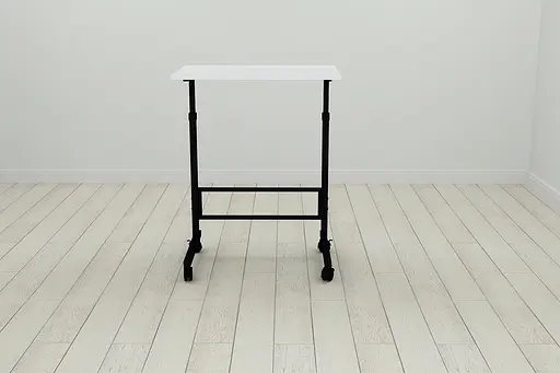 Стіл приставний Ferrum-decor Аміго 62x60x40 метал Чорний ДСП Білий 16мм (FRD-102526) - фото 2