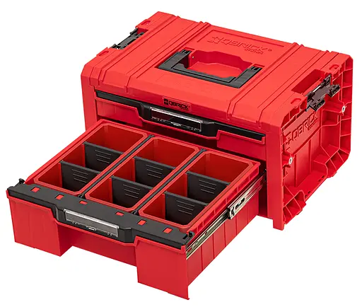 Ящик для инструмента Qbrick System PRO Drawer 2 Toolbox 2.0 Expert RED (5901238257486) - фото 3