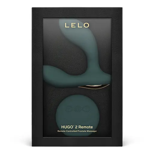 Стимулятор простати LELO Hugo 2 Remote, 10.7 см зелений - фото 5