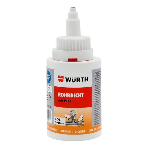 Герметик для труб низкой прочности Wurth с тефлоном DOS-Sys 50 г (арт. 0893511050) - фото 1