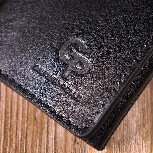 Кожаный кошелек Grande Pelle 8х10х1.5 см acs0025795 - фото 8