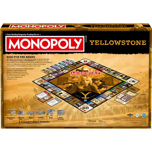 Настольная игра YELLOWSTONE Monopoly - фото 7