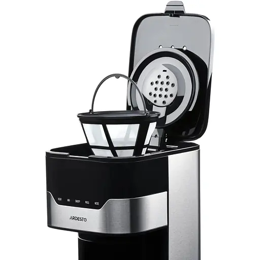 Кофеварка Ardesto капельная FCM-D3100, 1.5 л молотая черно-серебристая - фото 8