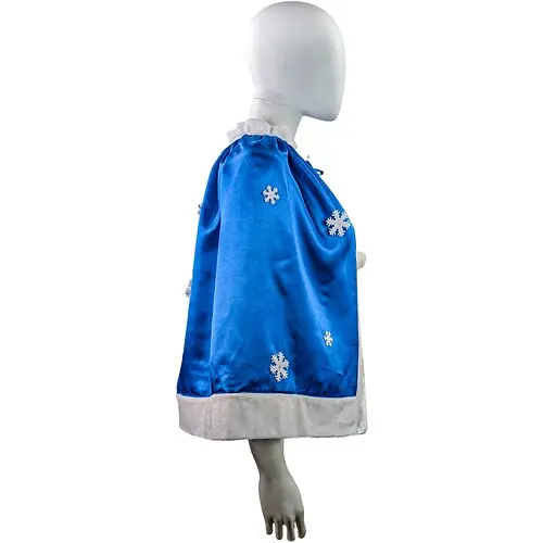 Плащ Новогодний со снежинками - фото 3