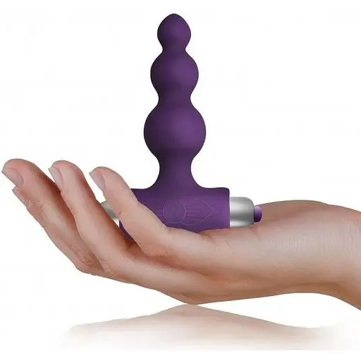 Анальний вібратор Rocks Off Petite Sensations - Bubbles Purple - фото 3