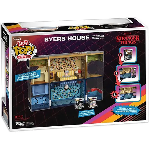 Ігровий набір Funko Bitty Pop! Boxes Дивні дива Будинок Баєрса (85534) - фото 6