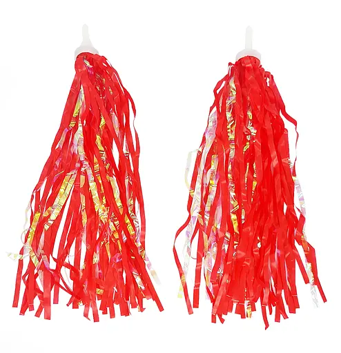 Ленты в руль детского велосипеда / самоката красные (G00010467) - фото 1