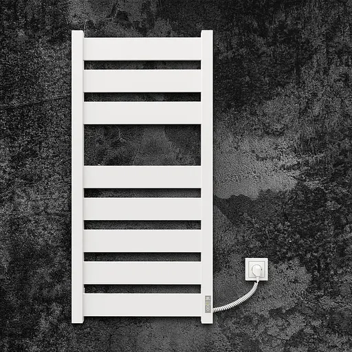 Електрична рушникосушарка Kosser Волс 1000x500 ER тайм. білий ДВЛ02ERW, Білий матовий, Праве - фото 2