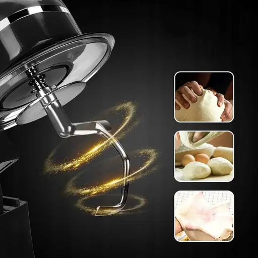 Тестомес миксер планетарный Heckermann 2200 Вт - фото 8