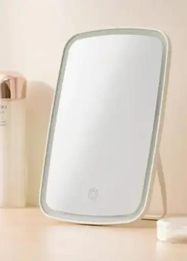 Дзеркало косметичне Salon Professional настільне 3 кольори світла сенсорна кнопка USB або батарейки - фото 5