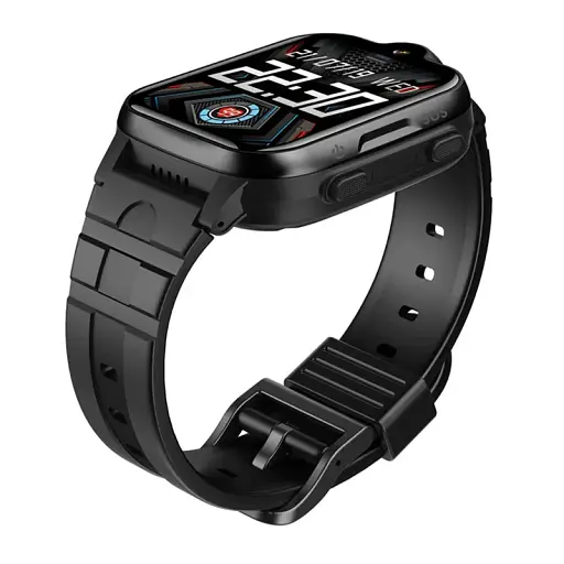 Детские наручные смарт часы K15 с камерой, GPS отслеживанием и 4G / WiFi Black (16420) - фото 2